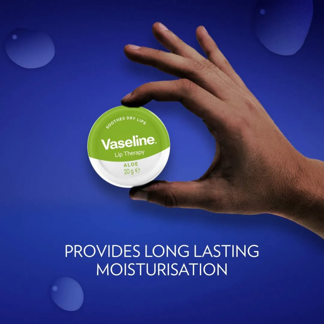 Vaseline Aloe Vera Lip Therapy 20g - Groen