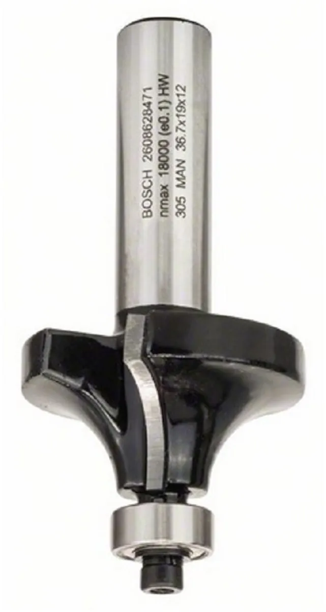 Bosch Afrondprofielfrezen 8mm R1 3mm
