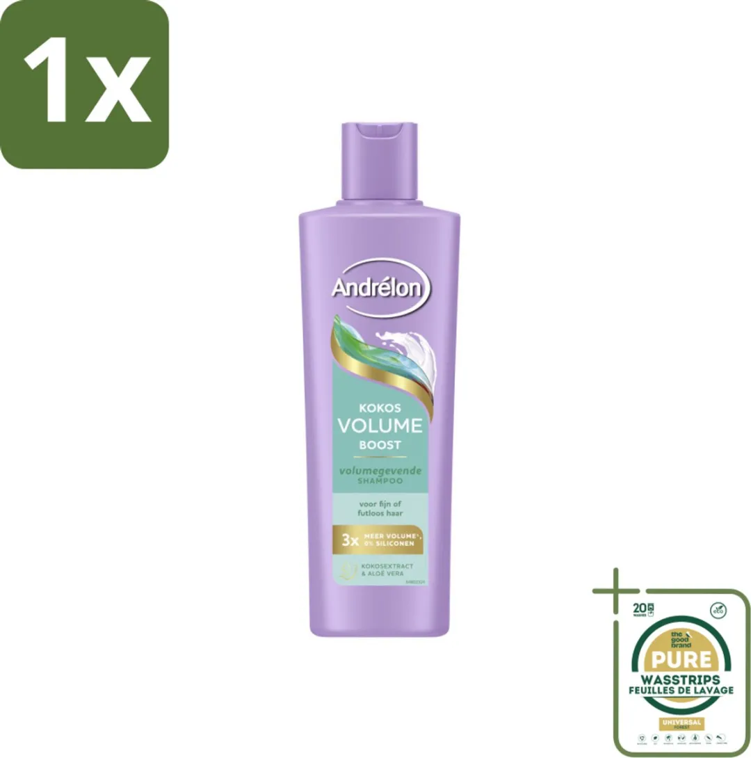 Andrélon Kokos Volume Boost Shampoo 250ml