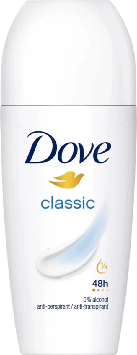 Dove Classic Deo Roller - 6x50ml