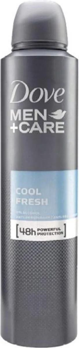 Dove Men+Care Cool Fresh Deodorant Spray - 6x250ml