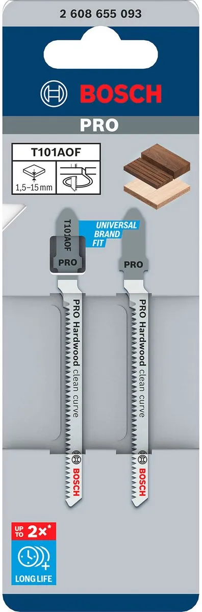 Bosch PRO Hardhout T101AOF Decoupeerzaagblad 83mm