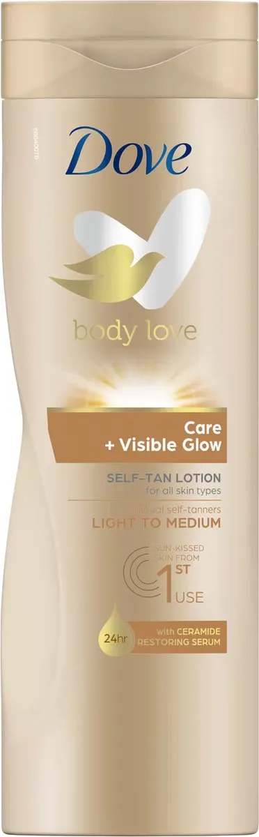 Dove Visible Glow Zelfbruinende Lotion 400ml