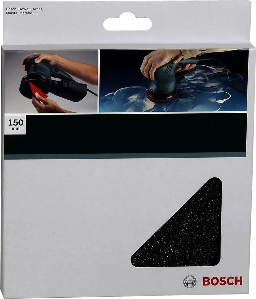 Bosch Polijstspons 125mm Klit - Metaal