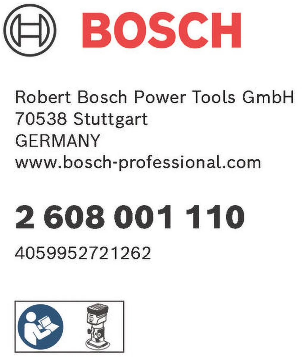 Bosch PRO Bodemplaat Halfrond 7x93x118mm