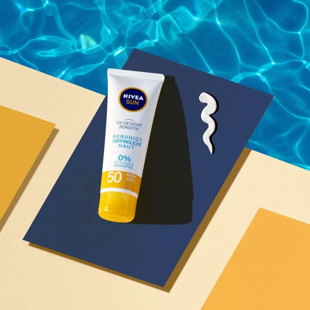 NIVEA Sun Gezicht Zonnecrème SPF 50 - 50ml