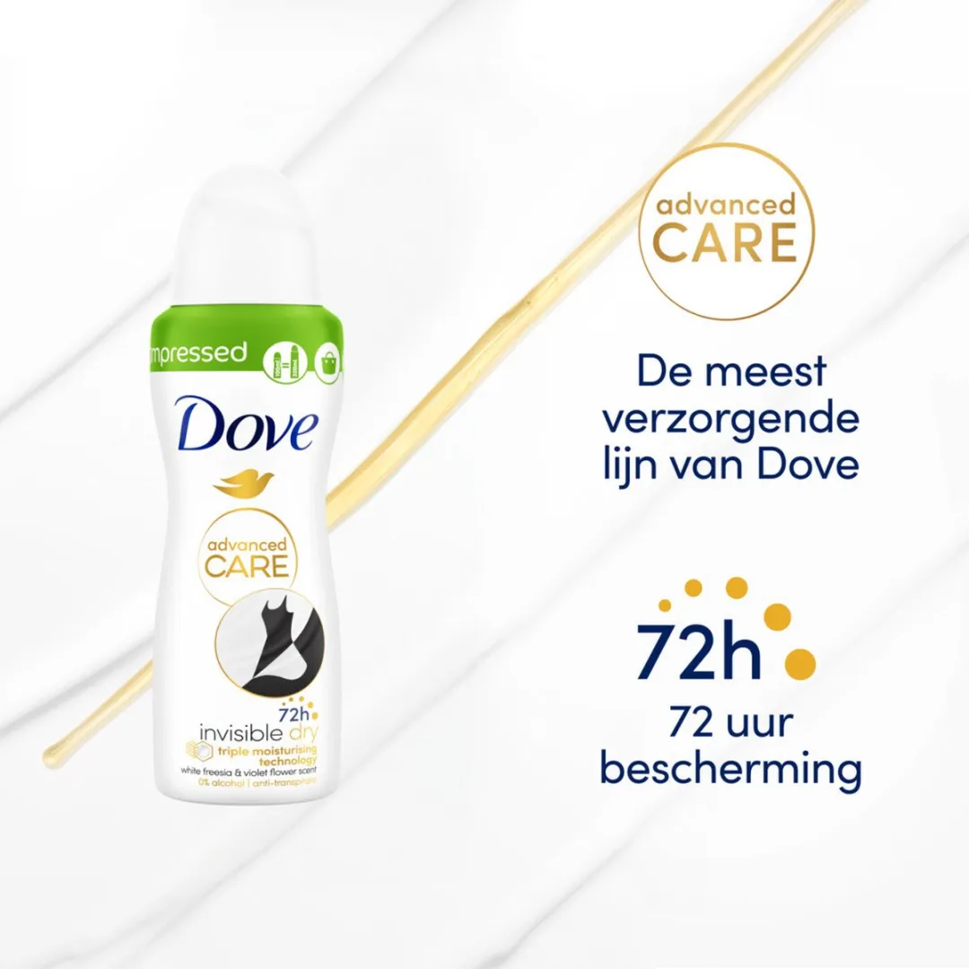 Dove Invisible Dry Deodorant Spray 100ml
