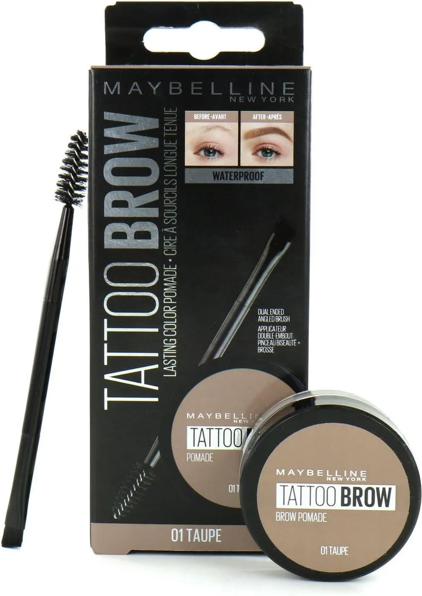 Maybelline Tattoo Brow Pomade 01 Taupe