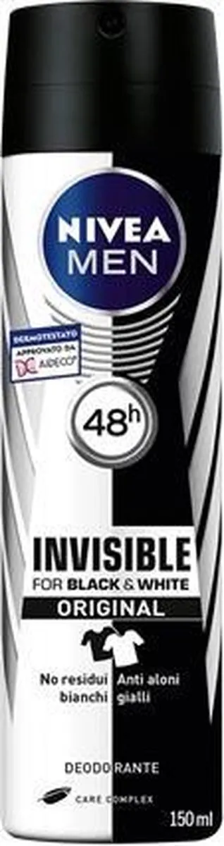 NIVEA Men Invisible Black & White Deo Spray 150ml
