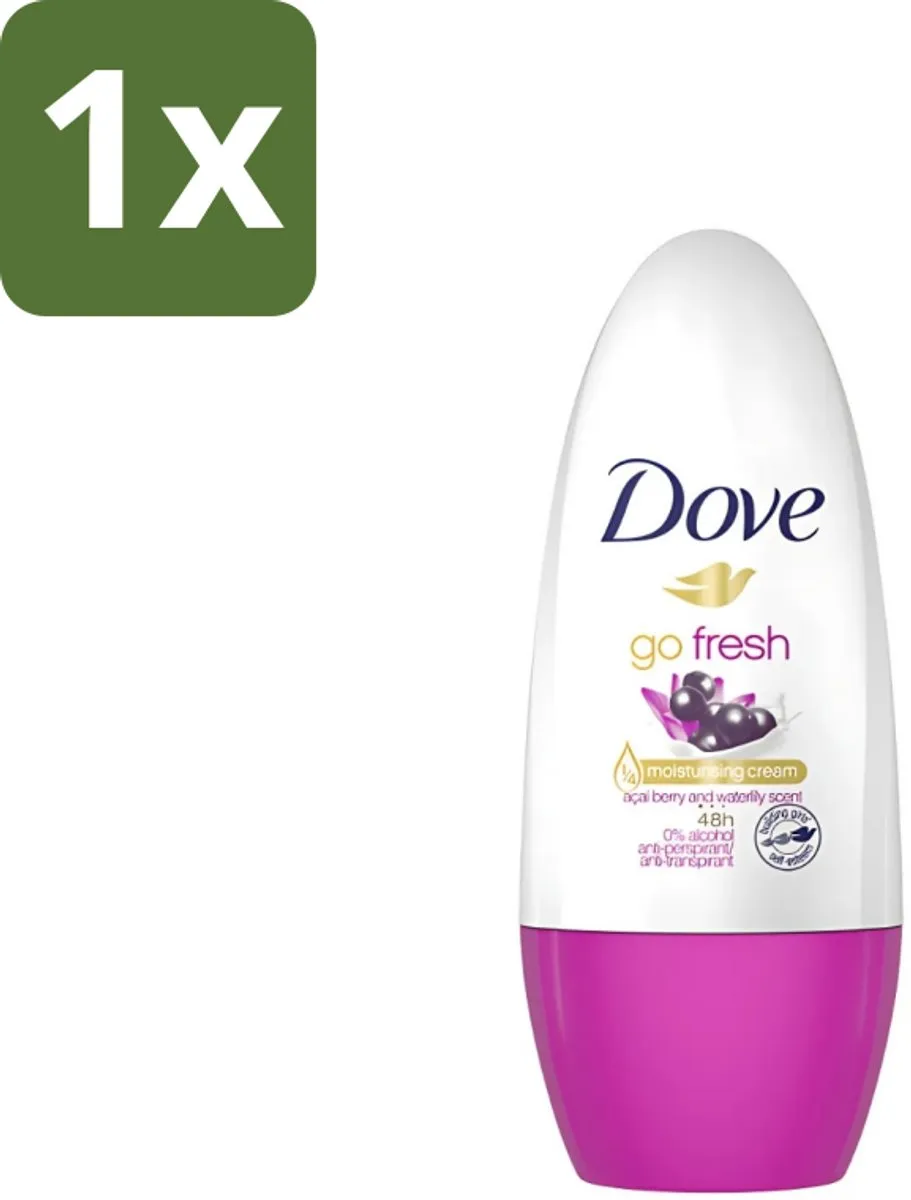 Dove Deodorant Roller Go Fresh Açaí Berry & Waterlily 50ml