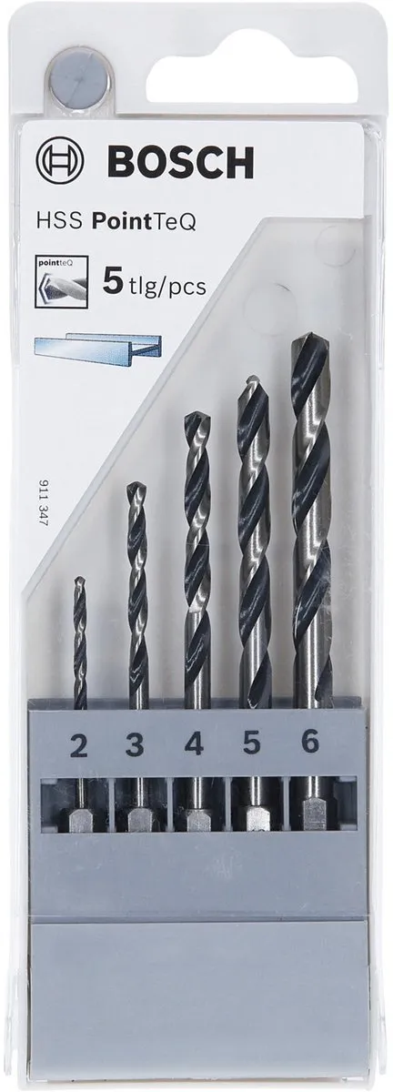 Bosch PointTeQ Spiraalboorset 2607002824