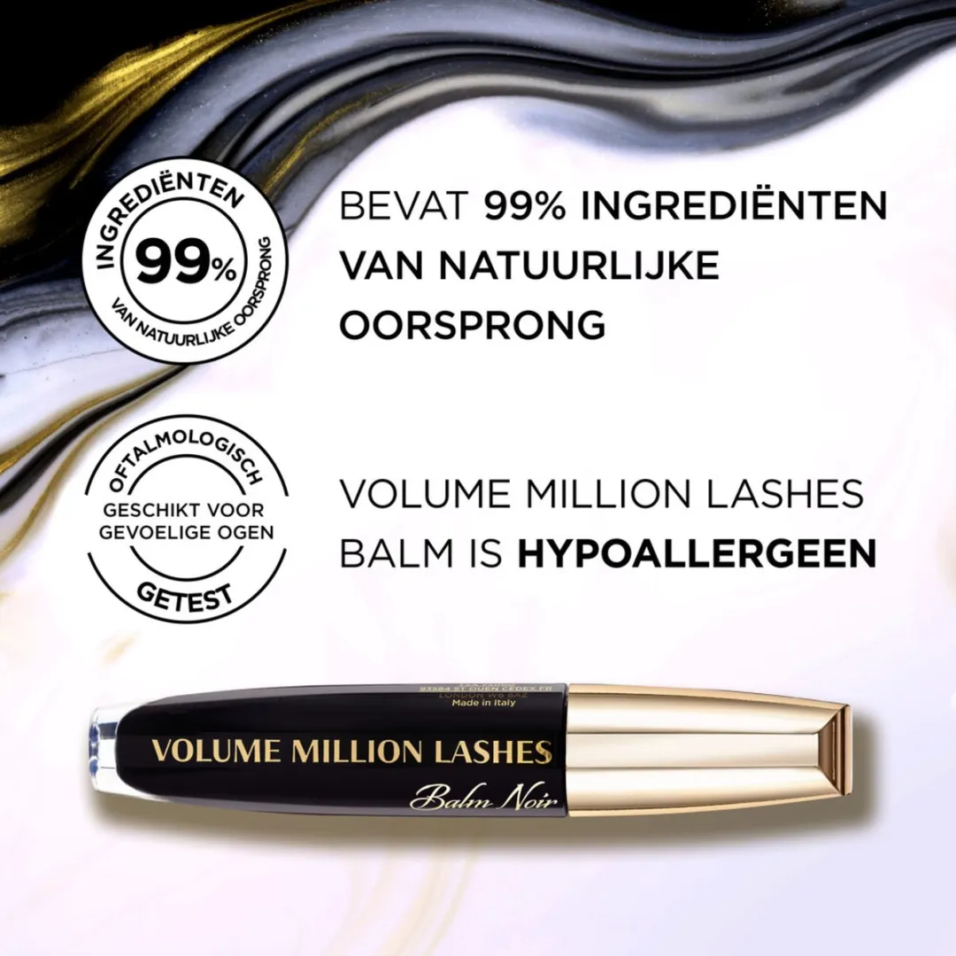 L'Oréal Paris Volume Million Lashes Mascara Zwart - 27ml