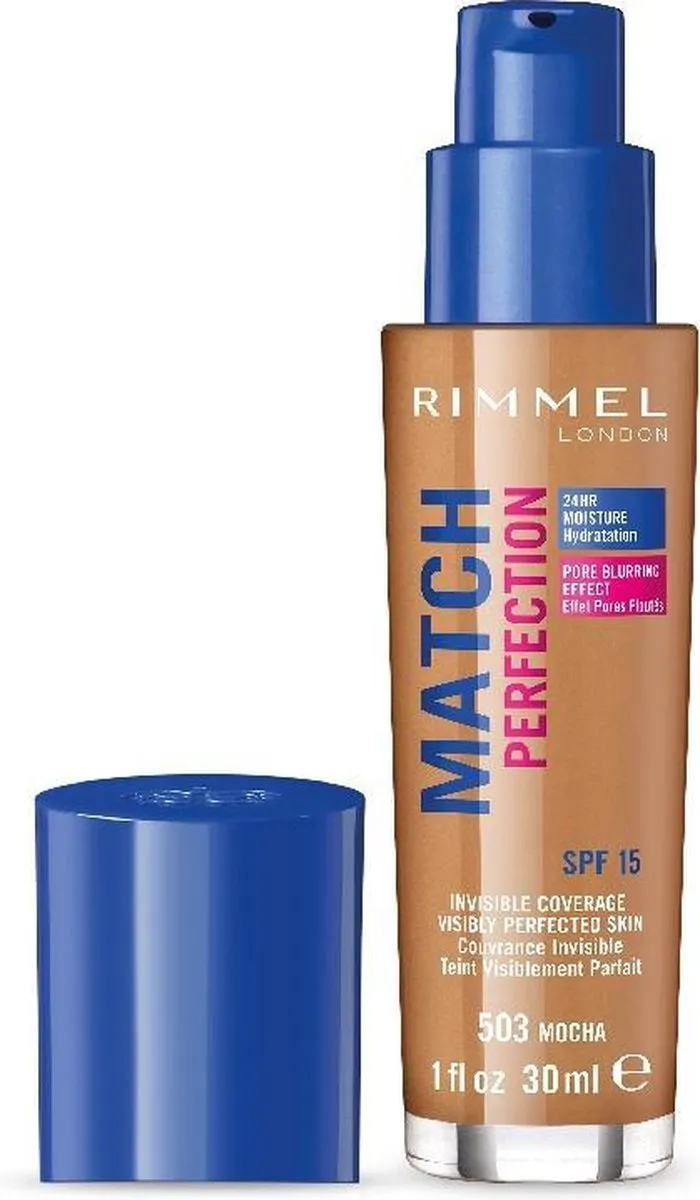 Rimmel London Match Perfection Foundation - Mocha 30ml