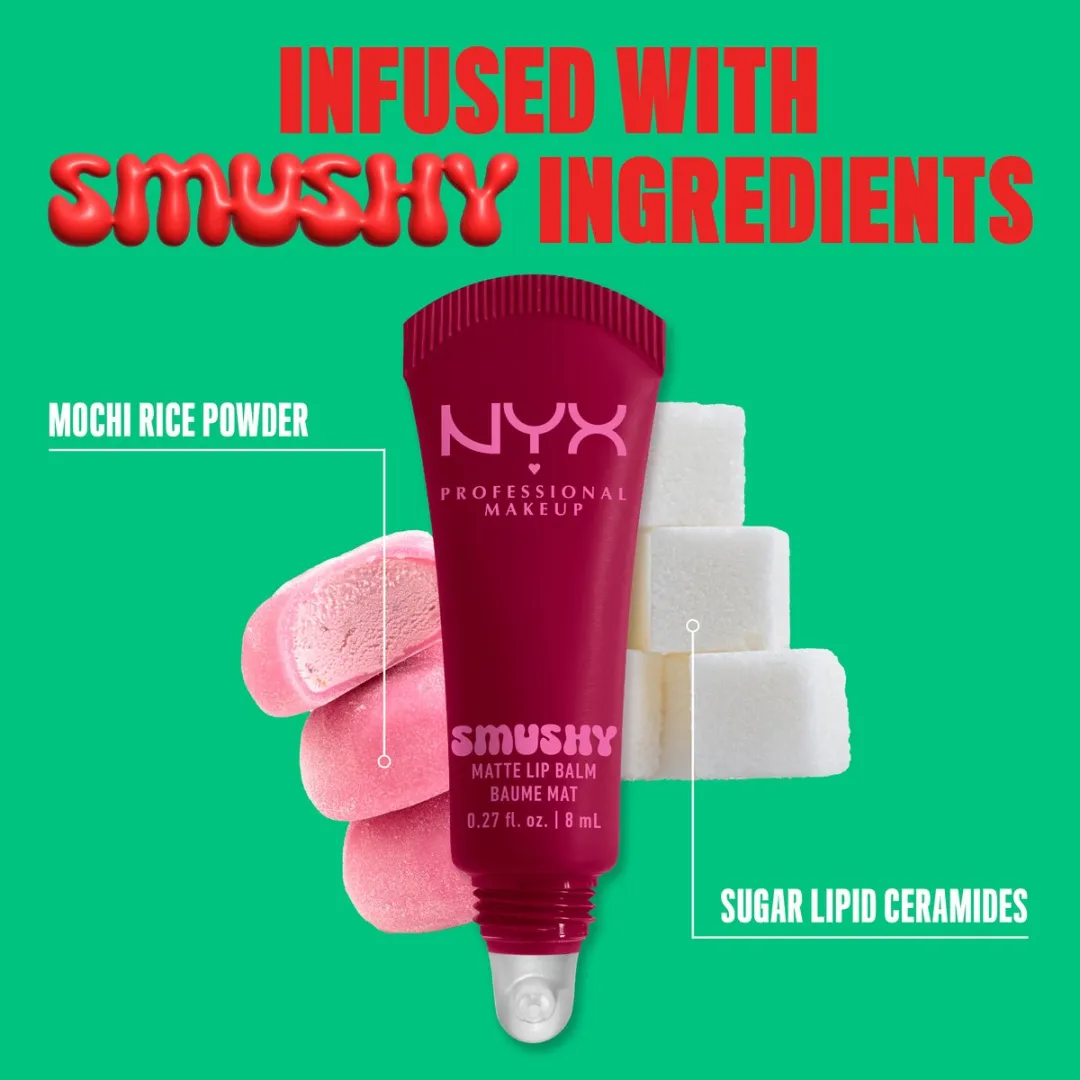 NYX Smushy Matte Squeeze N' Sizzle Lippenbalsem 8ml