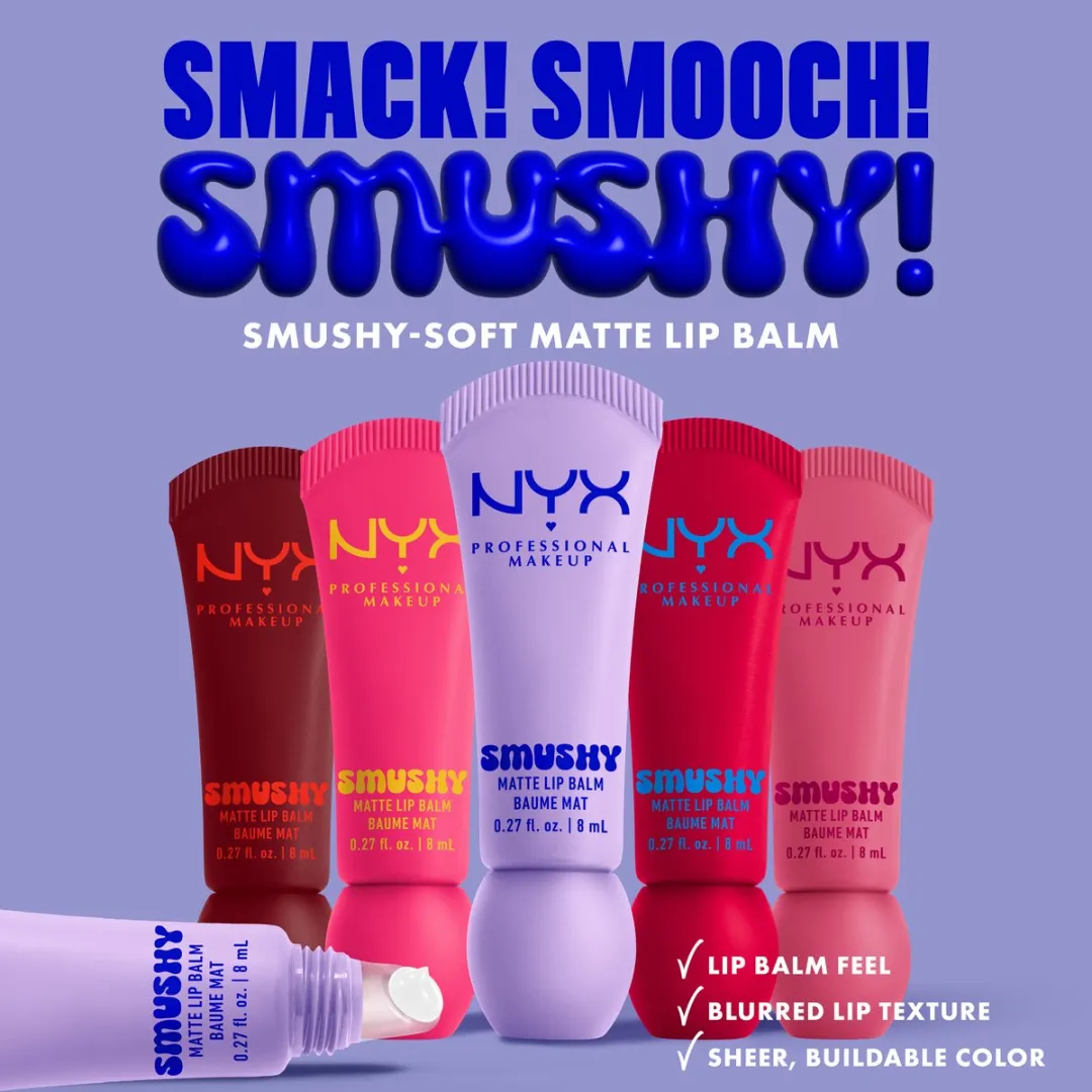 NYX Smushy Matte Squeeze N' Sizzle Lippenbalsem 8ml