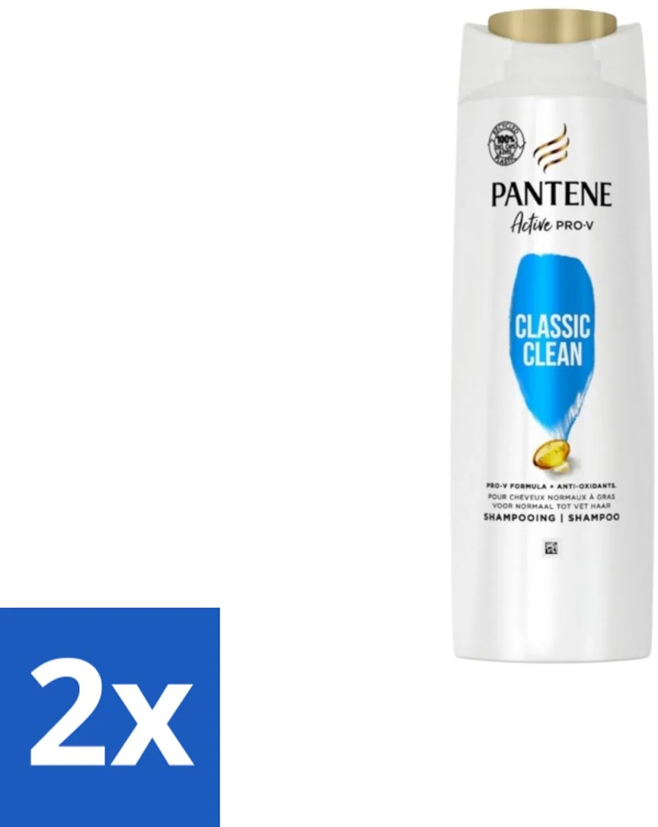 Pantene 3-in-1 Volume Shampoo 450ml - 2 Stuks