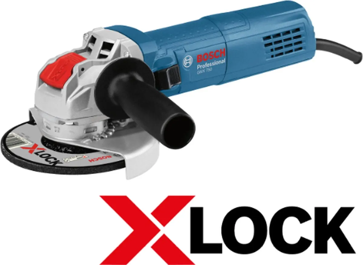 Bosch GWX 750-125 X-Lock Haakse Slijper 750W