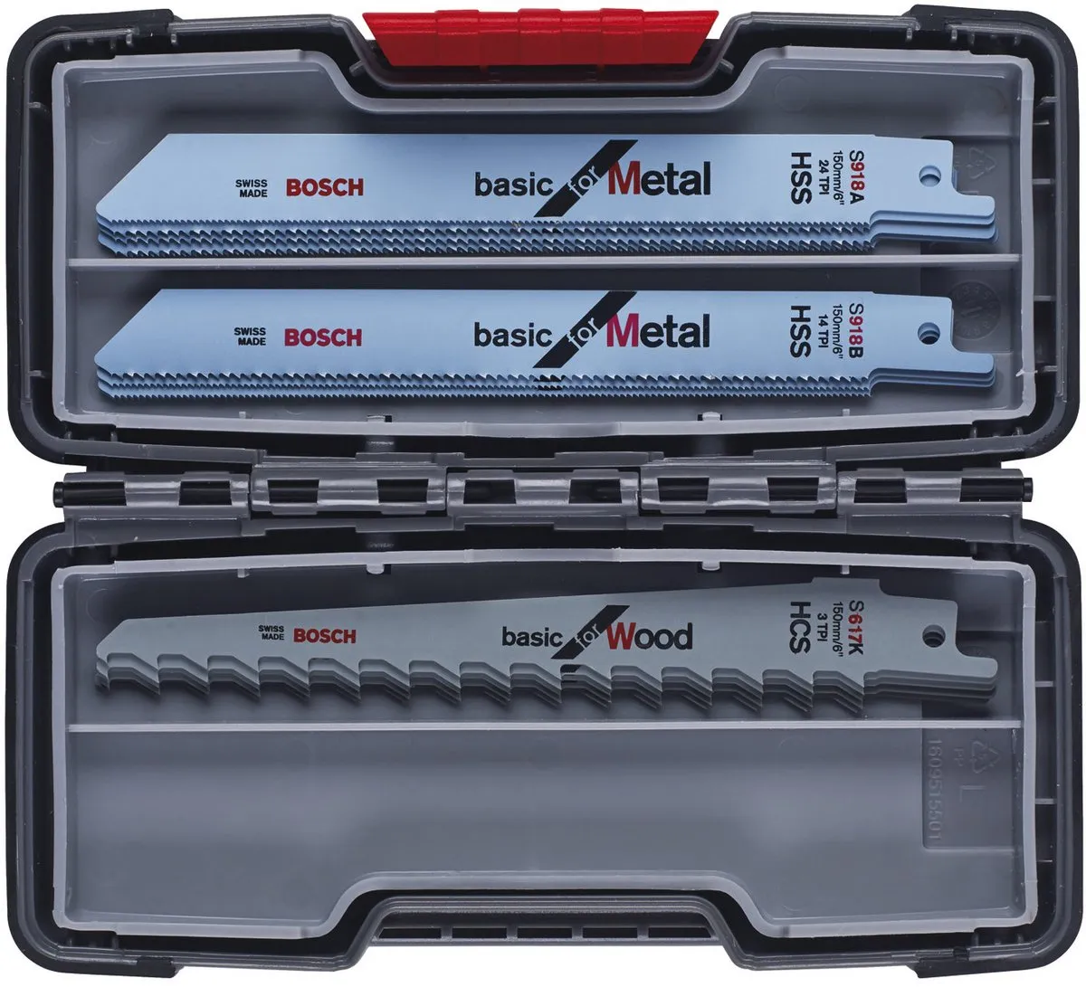 Bosch ToughBox Bas Recipro Zaagbladen Set