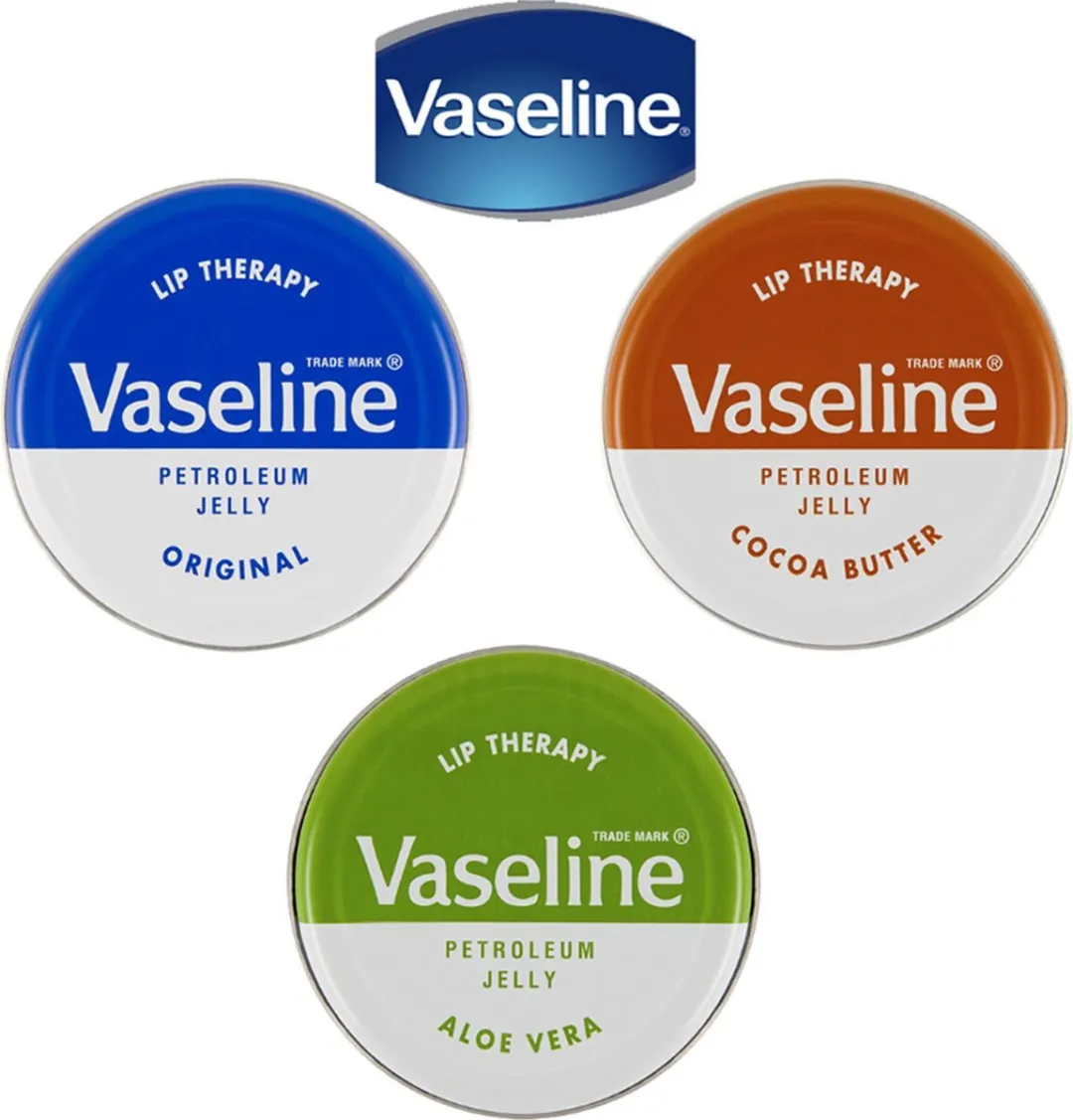 Vaseline Lip Therapy 3-delig