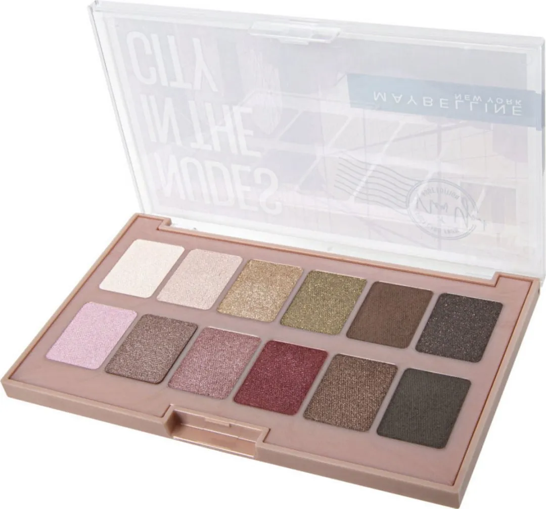 Maybelline Oogschaduw Palette Nudes In The City - Multi - 9g