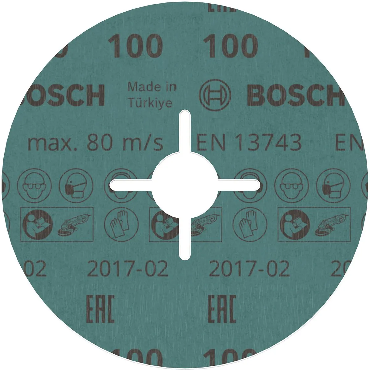 Bosch PRO R780 Vezelschijf 125mm G100 - 2608621614