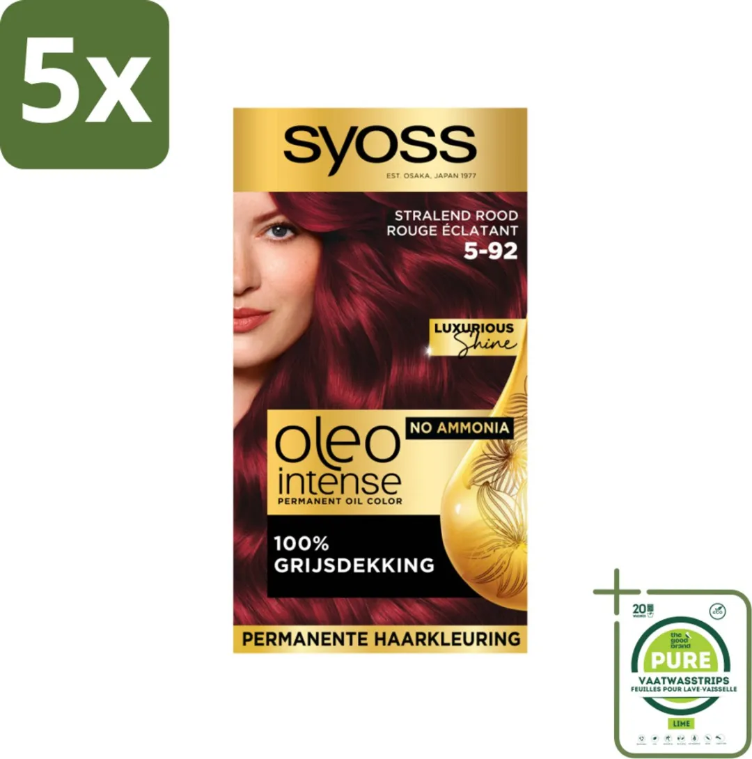 SYOSS Oleo Intense Haarverf 5-92 Stralend Rood