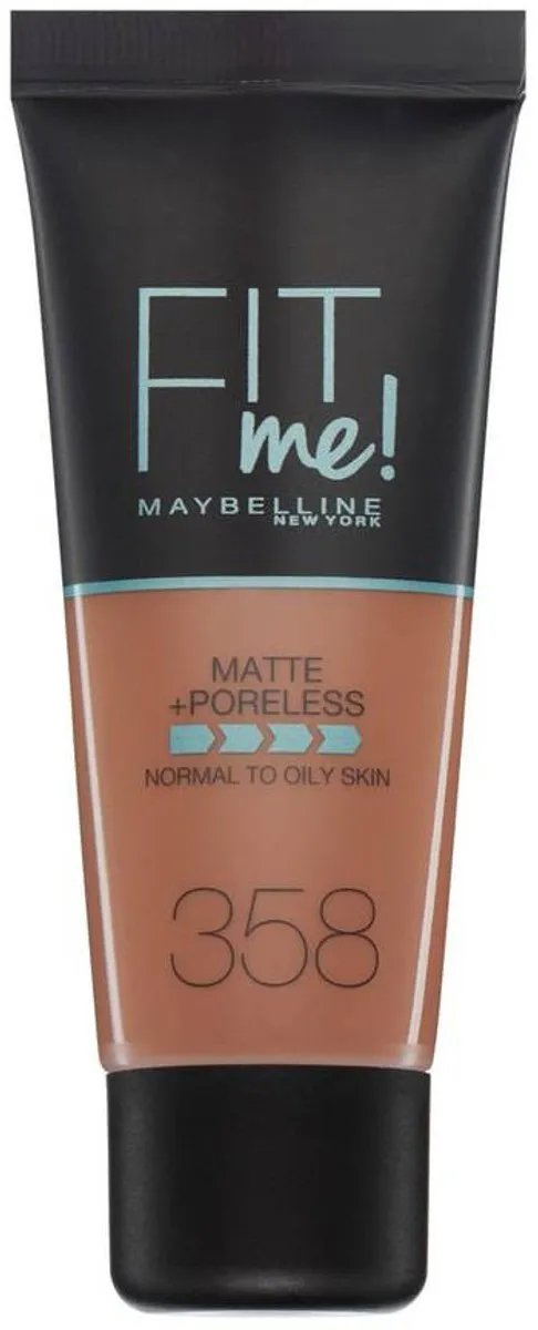 Maybelline Fit Me Matte & Poreless Foundation 358 Latte 30ml