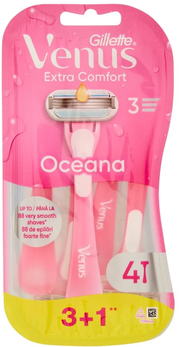 Gillette Venus Oceana Wegwerpmesjes - 4 Stuks - afbeelding 6 van 6