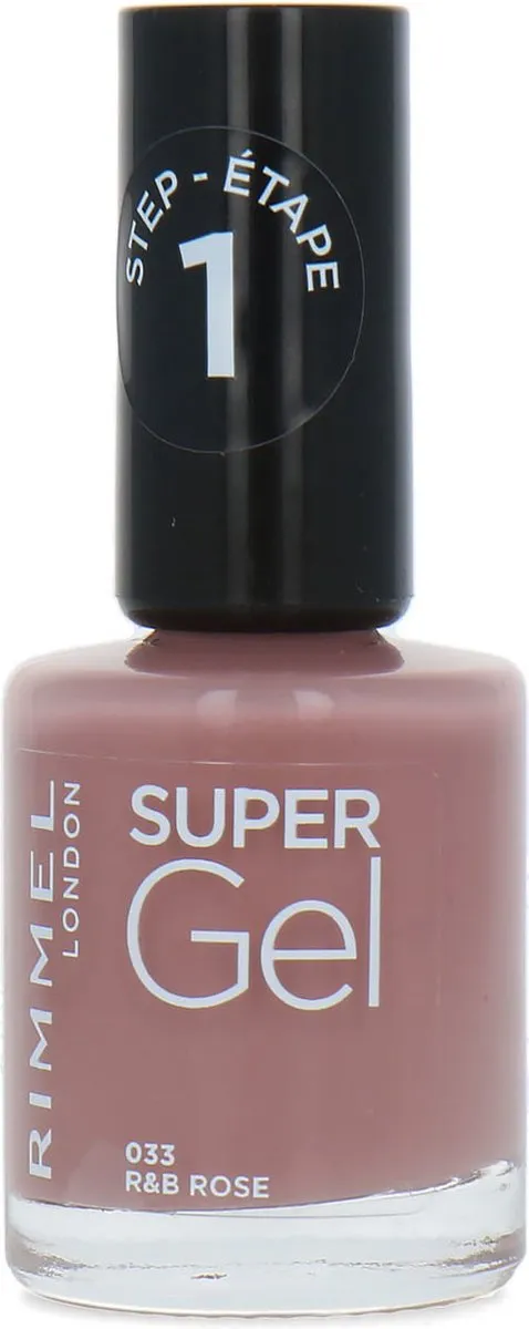 Rimmel London Super Gel Nagellak 033 R&B Rose