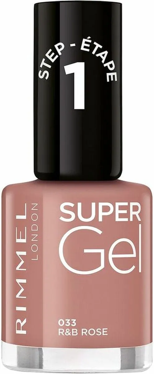 Rimmel London Super Gel Nagellak 033 R&B Rose - 12ml