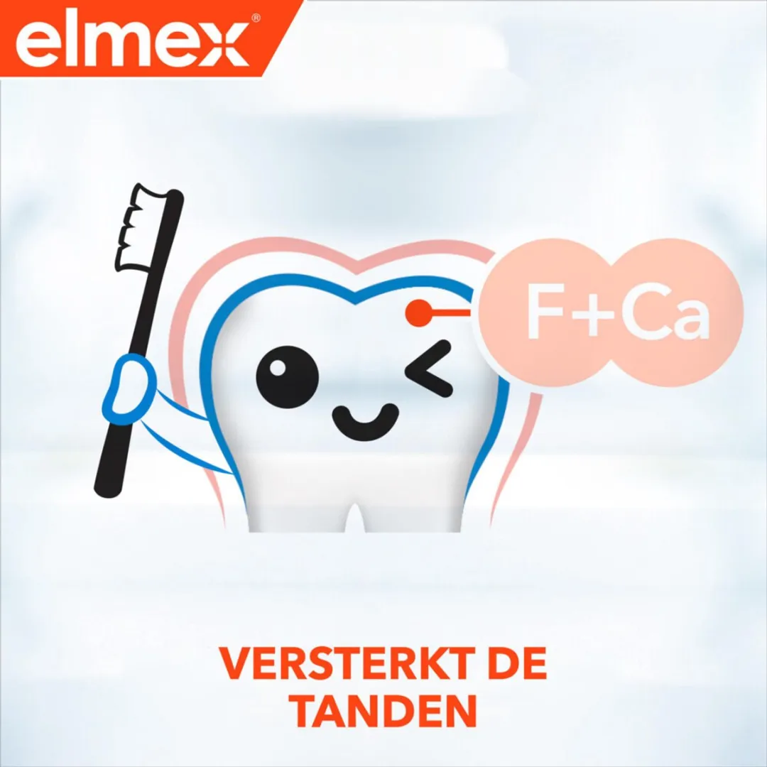Elmex Gel-Tandpasta Junior 75ml - 12 Stuks