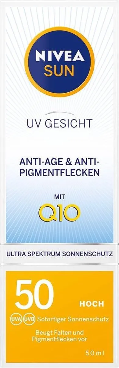 NIVEA Face Sunscreen Anti-Age LSF50 50ml
