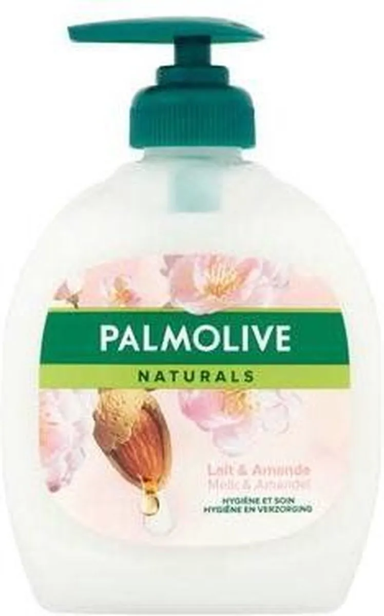 Palmolive Naturals Melk & Amandel Handzeep 6x300ml