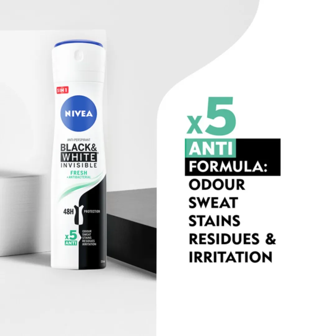 NIVEA Invisible Fresh Deodorant Spray 150ml