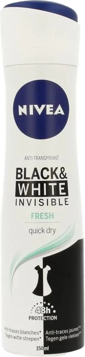 NIVEA Invisible Fresh Deodorant Spray 150ml