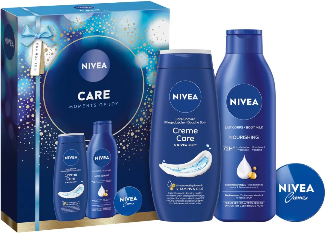NIVEA Care Moments of Joy Geschenkset - 530ml