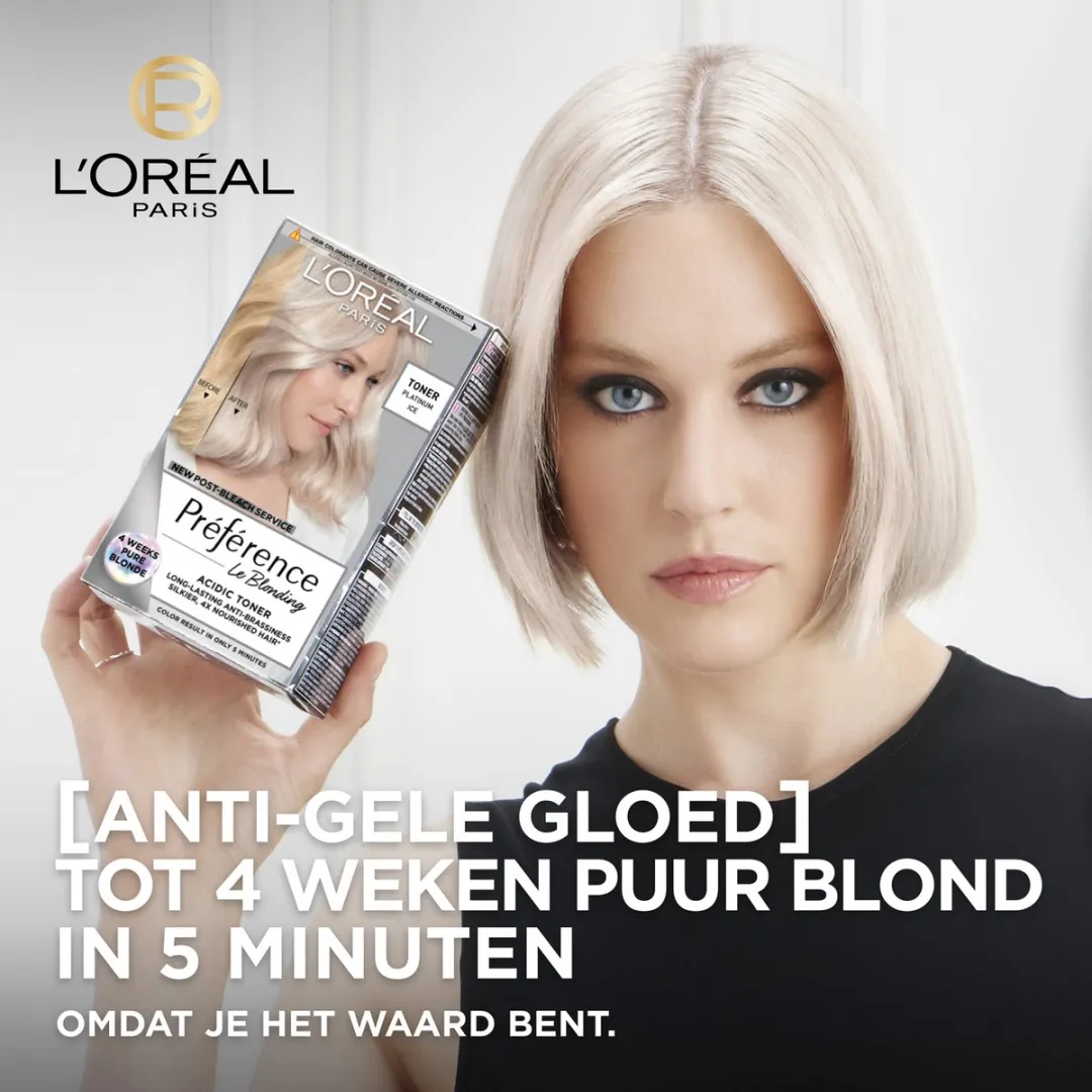 L'Oréal Paris Préférence Le Blonding 01 Toner - 100ml