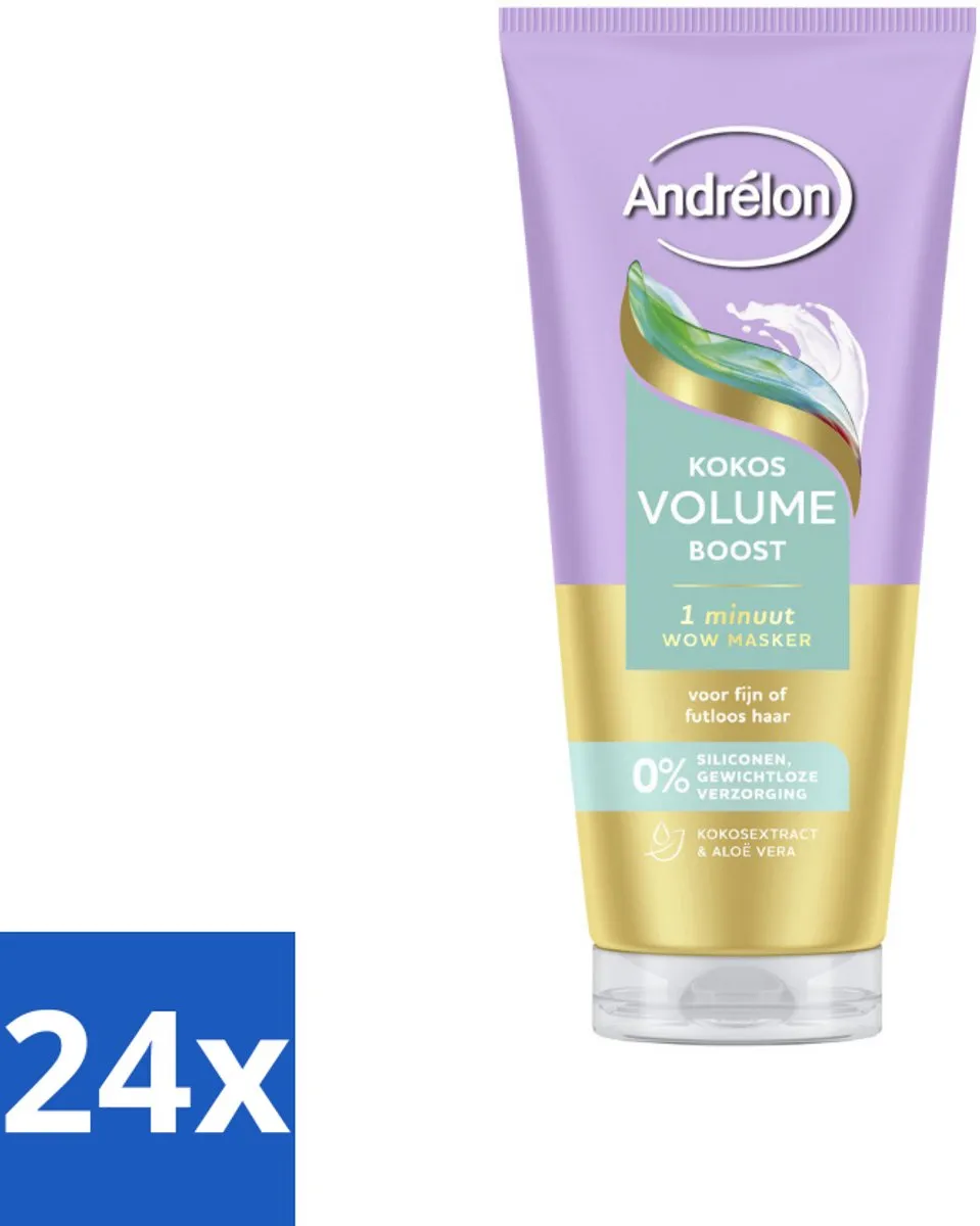 Andrélon Kokos Volume Boost Haarmasker 180ml
