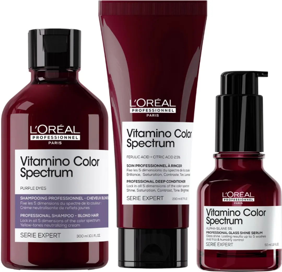 L'Oréal Paris Vitamino Color Spectrum Purple Care Set