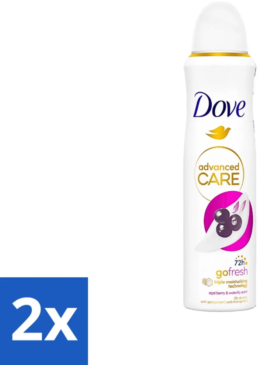 Dove Go Fresh Acai Bes & Waterlelie Deospray 300ml