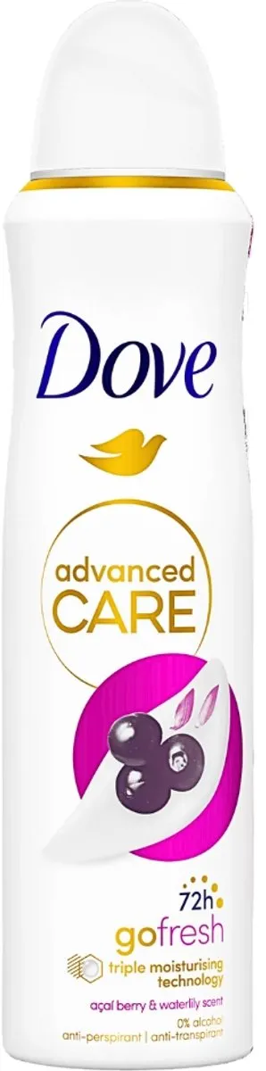 Dove Go Fresh Acai Bes & Waterlelie Deospray 300ml