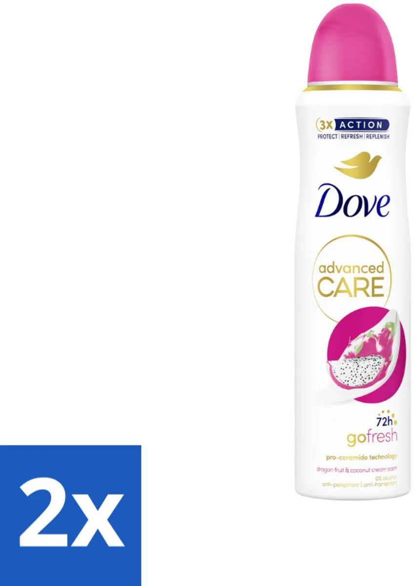 Dove Deodorant Spray Dragon Fruit & Coconut Cream 300ml