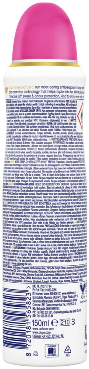Dove Deodorant Spray Dragon Fruit & Coconut Cream 300ml - 2 Stuks