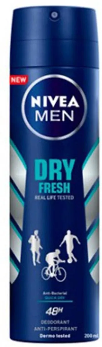 NIVEA MEN Dry Fresh Deo Spray 200ml