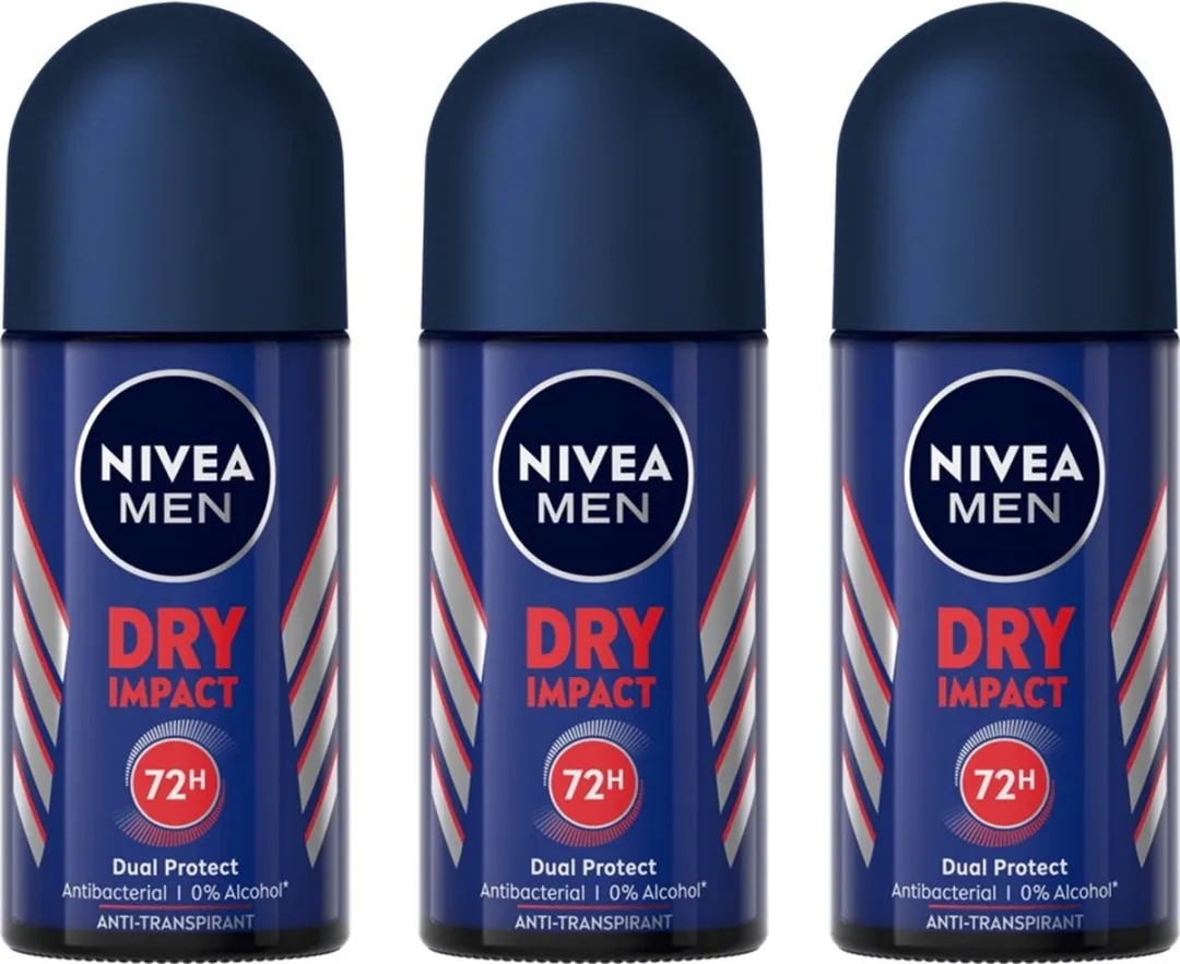NIVEA MEN Dry Impact Deodorant Roller