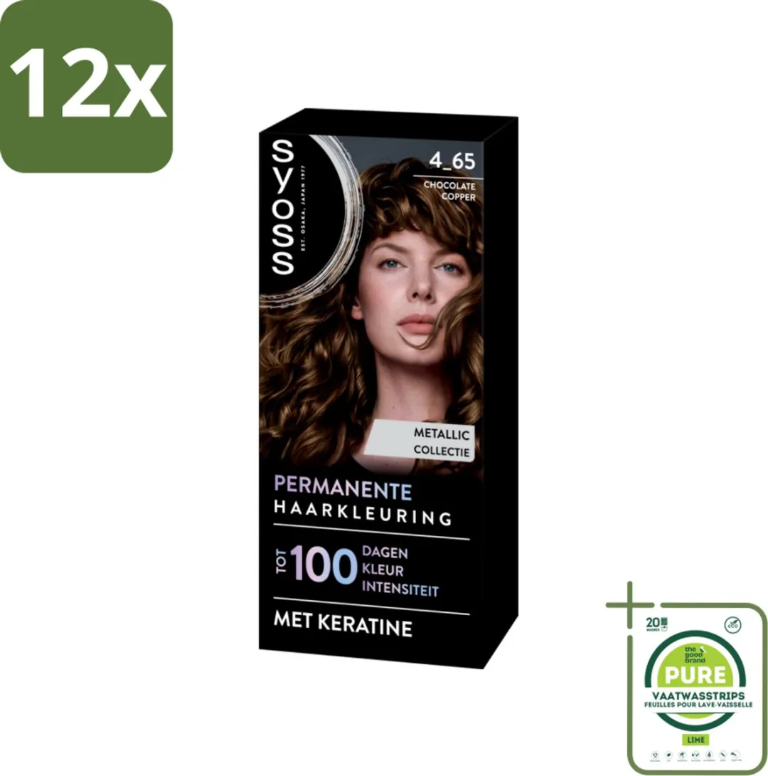 SYOSS Permanent Haarkleuring 4-65 Chocolate Copper