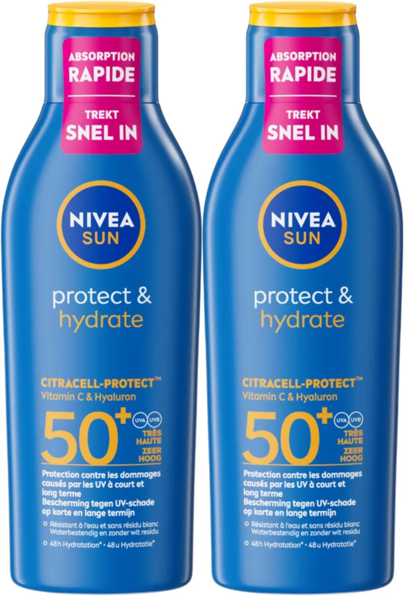 NIVEA SUN Protect & Hydrate Zonnecrème SPF 50