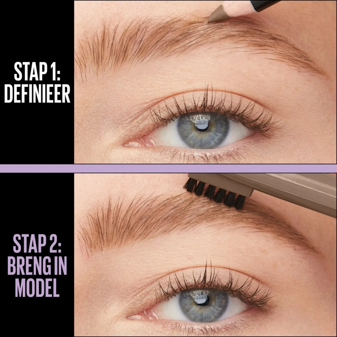 Maybelline New York Express Brow Shaping Pencil 04 Deep Brown