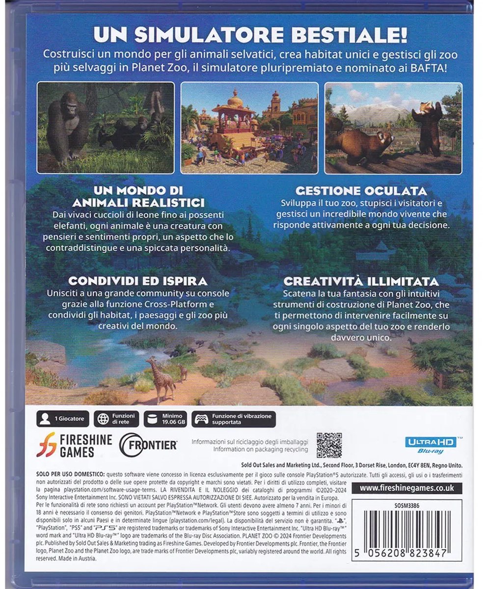 Planet Zoo - IT PS5