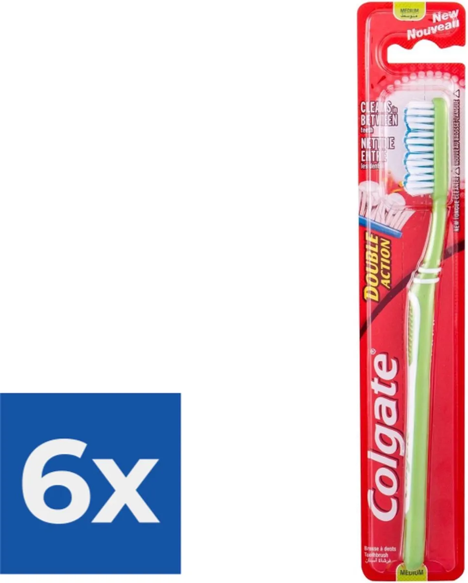 Colgate Double Action Medium Tandenborstel